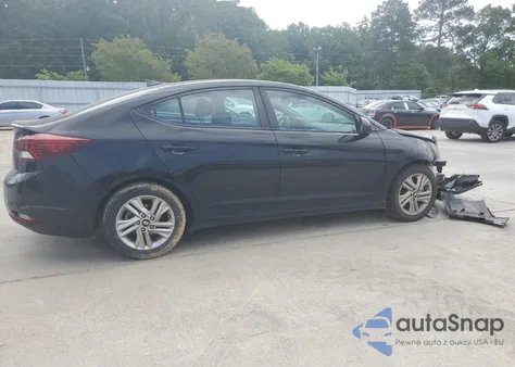 2019 Hyundai Elantra Sel z USA, uszkodzony, nr VIN KMHD84LF2KU830262